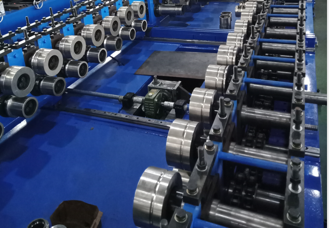 Power Cabel Tray Roll Forming Machine For US Client Has Been Under Assembly